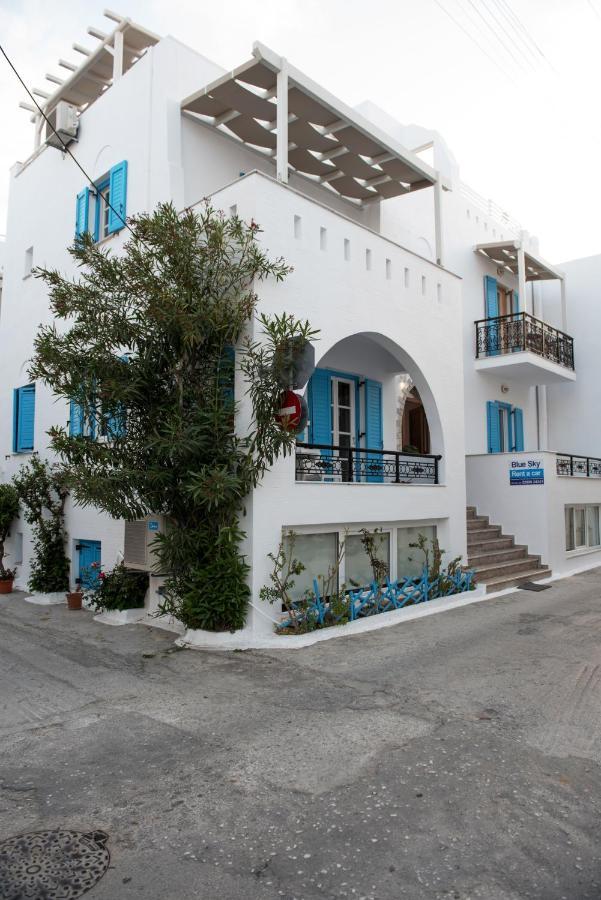 Blue Sky Summer Naxos City Exterior foto